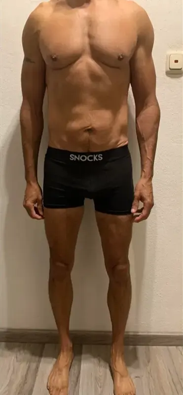 Dimi nach der Transformation - Körperergebnisse