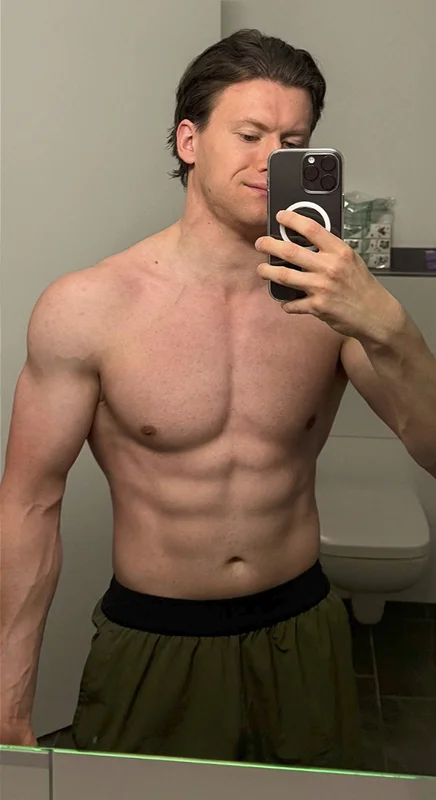 Stefan Jänsch nach der Transformation - Körperergebnisse