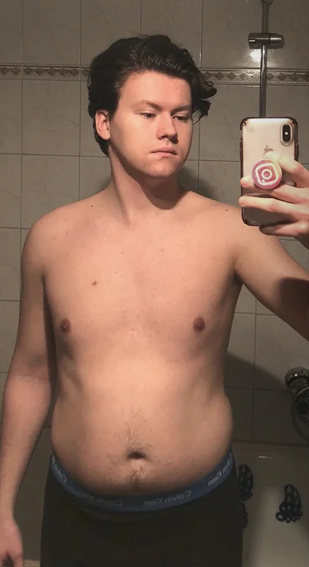 Stefan Jänsch vor der Transformation - Körperfoto