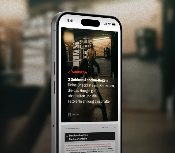 Vorschau des Guides 3 Goldene Abnehm-Regeln